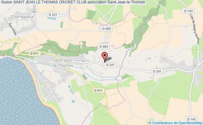 plan association Saint Jean Le Thomas Cricket Club Saint-Jean-le-Thomas