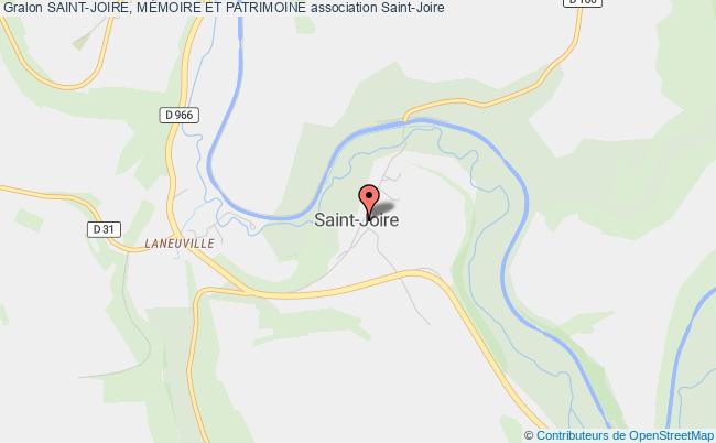 plan association Saint-joire, MÉmoire Et Patrimoine Saint-Joire