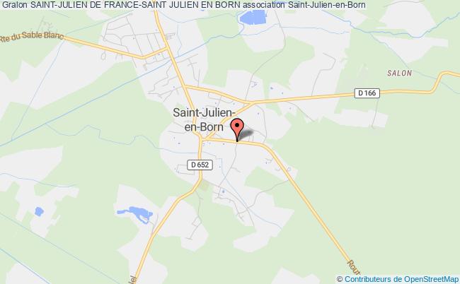 plan association Saint-julien De France-saint Julien En Born Saint-Julien-en-Born