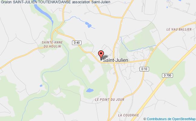 plan association Saint-julien Toutenka'danse Saint-Julien