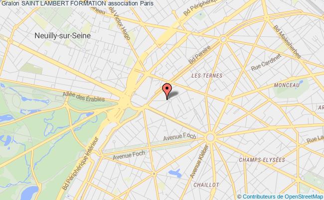 plan association Saint Lambert Formation Paris Cedex 17