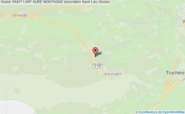 plan association Saint Lary Aure Montagne Saint-Lary-Soulan