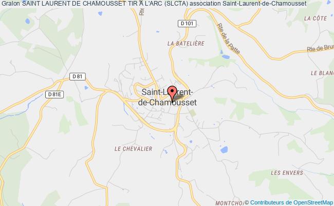 plan association Saint Laurent De Chamousset Tir A L'arc (slcta) Saint-Laurent-de-Chamousset