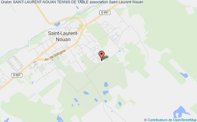 plan association Saint-laurent-nouan Tennis De Table Saint-Laurent-Nouan