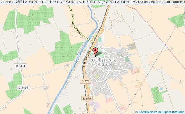 plan association Saint Laurent Progressive Wing Tsun System ( Saint Laurent Pwts) Saint-Laurent-d'Aigouze