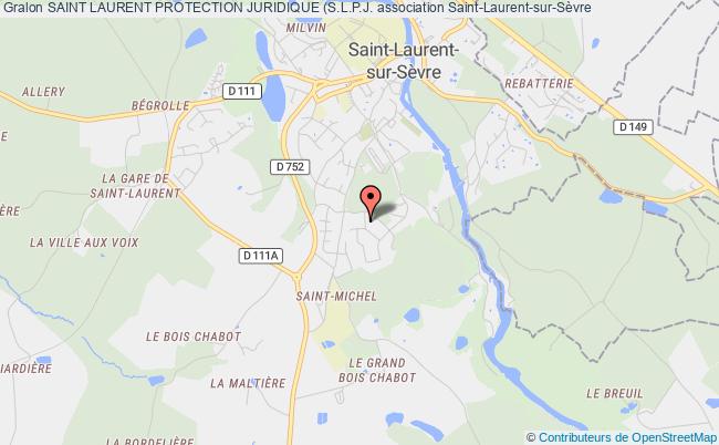 plan association Saint Laurent Protection Juridique (s.l.p.j. Saint-Laurent-sur-Sèvre