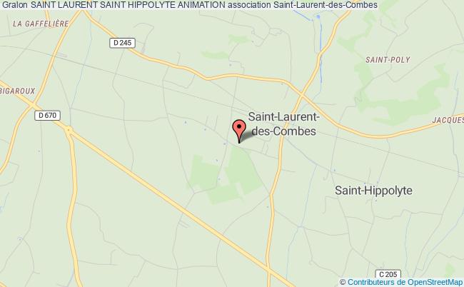 plan association Saint Laurent Saint Hippolyte Animation Saint-Laurent-des-Combes