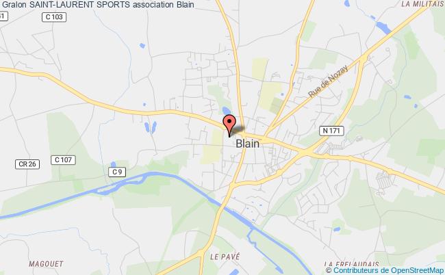 plan association Saint-laurent Sports Blain
