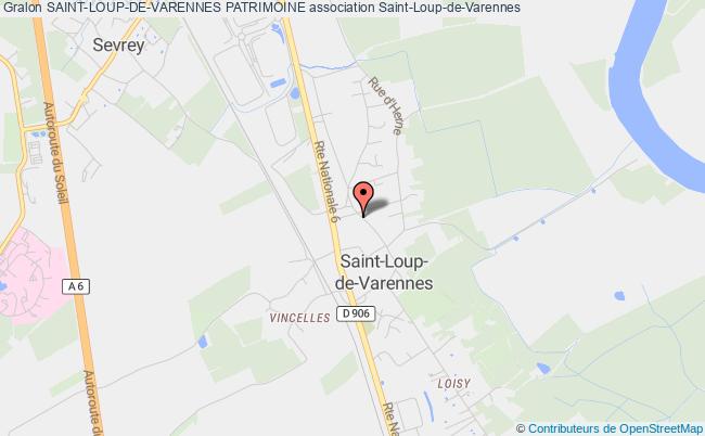plan association Saint-loup-de-varennes Patrimoine Saint-Loup-de-Varennes