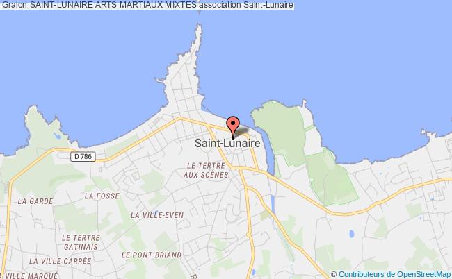 plan association Saint-lunaire Arts Martiaux Mixtes Saint-Lunaire