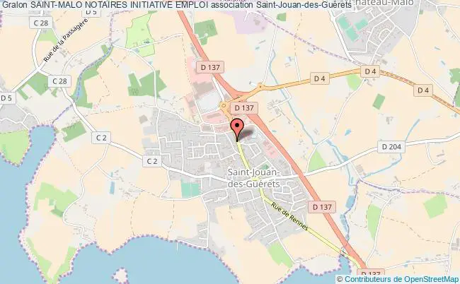 plan association Saint-malo Notaires Initiative Emploi Saint-Jouan-des-Guérets