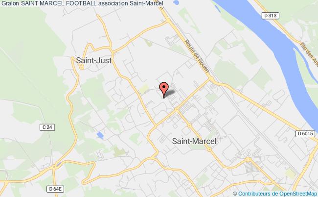 plan association Saint Marcel Football SAINT MARCEL