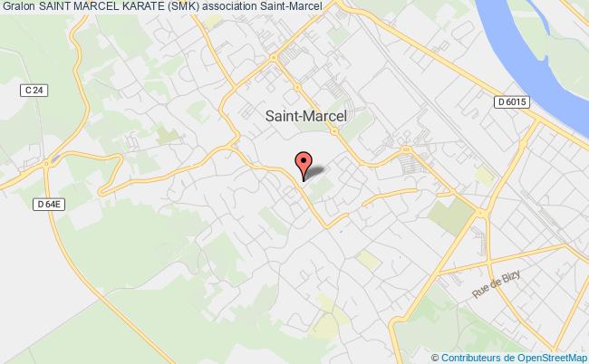 plan association Saint Marcel Karate (smk) Saint-Marcel