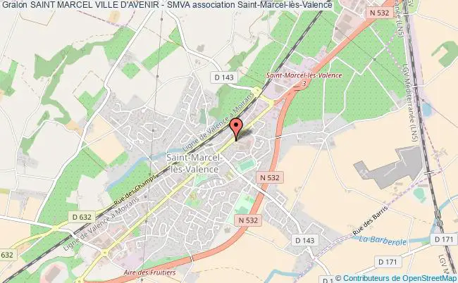 plan association Saint Marcel Ville D'avenir - Smva Saint-Marcel-lès-Valence