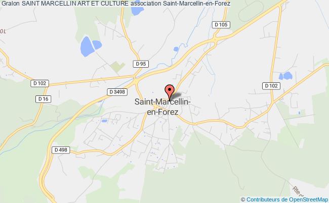 plan association Saint Marcellin Art Et Culture Saint-Marcellin-en-Forez