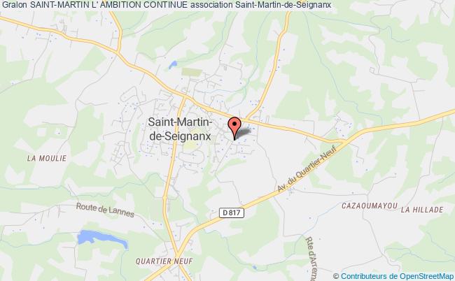 plan association Saint-martin L' Ambition Continue Saint-Martin-de-Seignanx