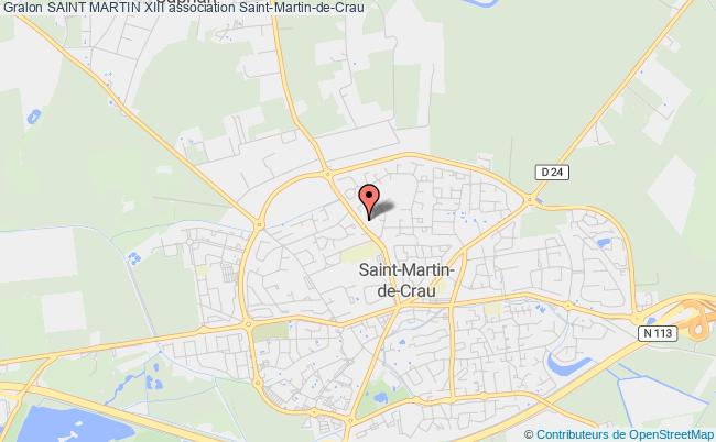 plan association Saint Martin Xiii Saint-Martin-de-Crau