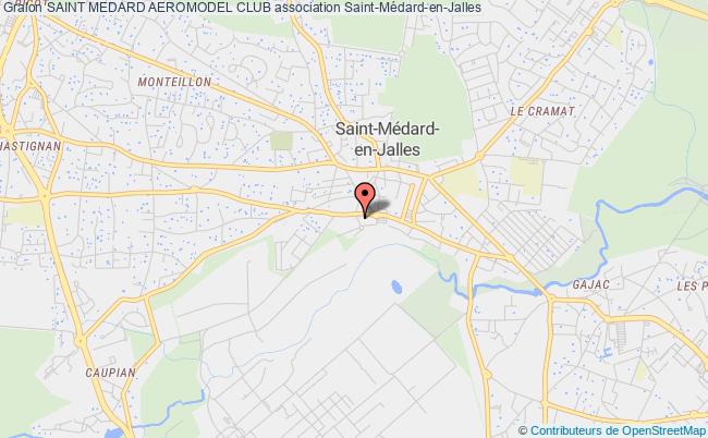 plan association Saint Medard Aeromodel Club Saint-Médard-en-Jalles