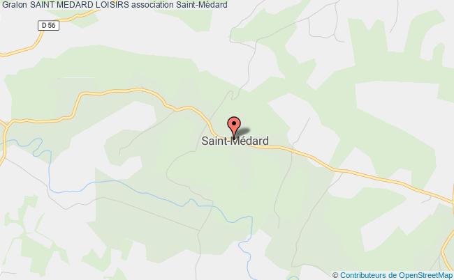 plan association Saint Medard Loisirs Saint-Médard