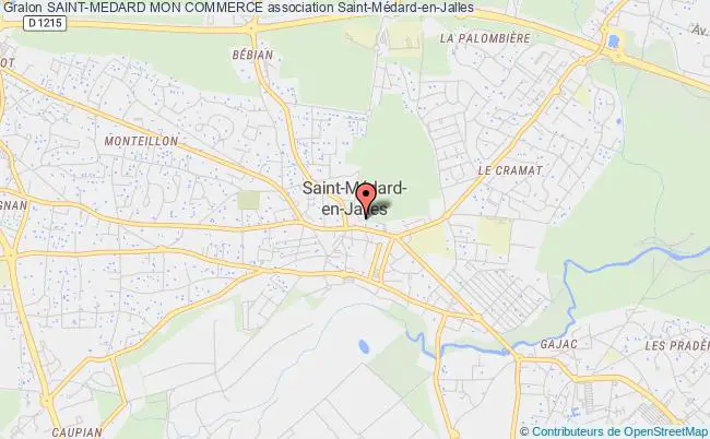 plan association Saint-medard Mon Commerce Saint-Médard-en-Jalles