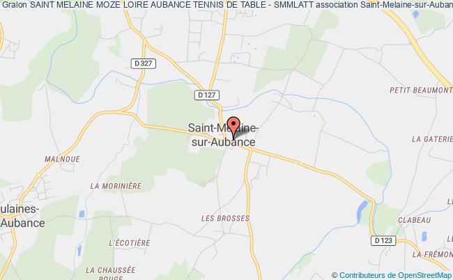 plan association Saint Melaine Moze Loire Aubance Tennis De Table - Smmlatt Saint-Melaine-sur-Aubance