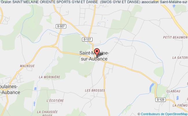 plan association Saint Melaine Oriente Sports Gym Et Danse  (smos Gym Et Danse) Saint-Melaine-sur-Aubance