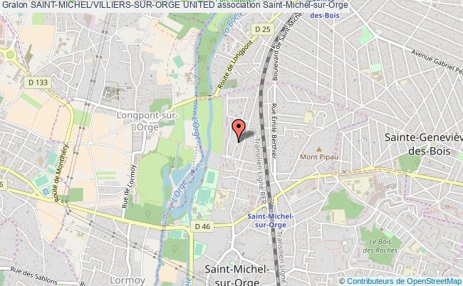 plan association Saint-michel/villiers-sur-orge United Saint-Michel-sur-Orge