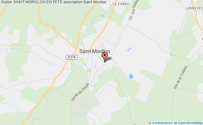 plan association Saint-morillon En Fete Saint-Morillon