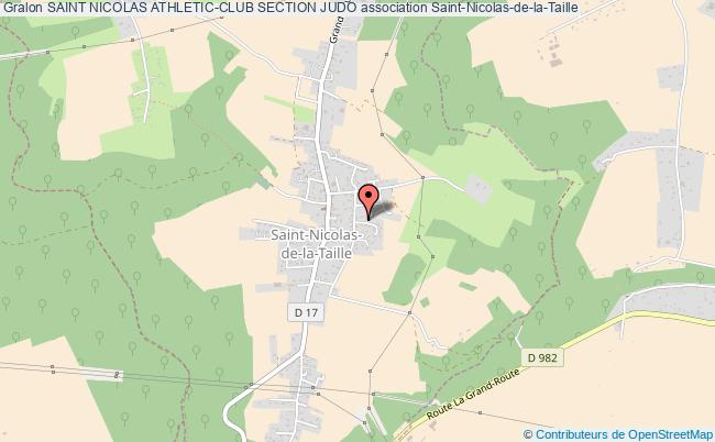 plan association Saint Nicolas Athletic-club Section Judo Saint-Nicolas-de-la-Taille