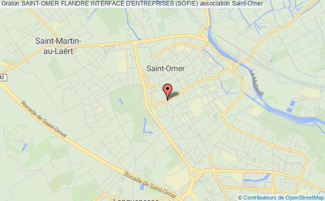 plan association Saint-omer Flandre Interface D'entreprises (sofie) Saint-Omer