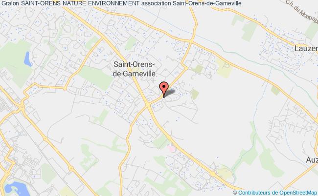 plan association Saint-orens Nature Environnement Saint-Orens-de-Gameville