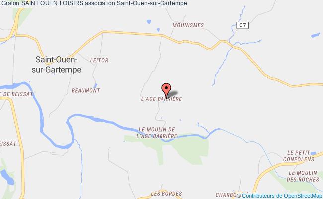 plan association Saint Ouen Loisirs Saint-Ouen-sur-Gartempe