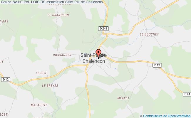 plan association Saint Pal Loisirs Saint-Pal-de-Chalencon