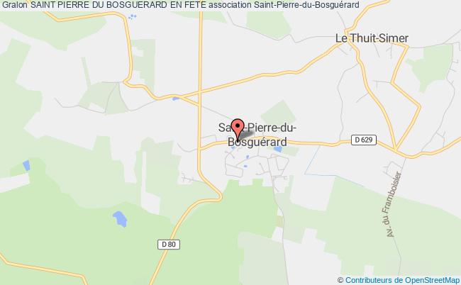 plan association Saint Pierre Du Bosguerard En Fete Saint-Pierre-du-Bosguérard