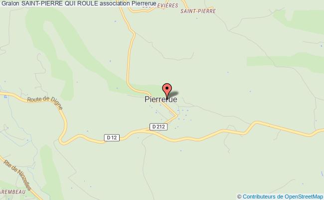 plan association Saint-pierre Qui Roule Pierrerue