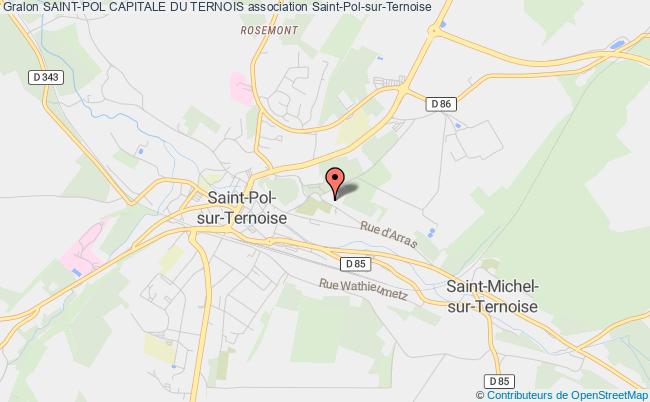 plan association Saint-pol Capitale Du Ternois Saint-Pol-sur-Ternoise