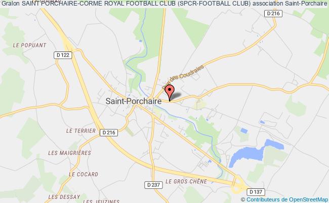 plan association Saint Porchaire-corme Royal Football Club (spcr-football Club) Saint-Porchaire