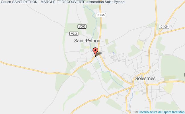 plan association Saint-python - Marche Et Decouverte Saint-Python