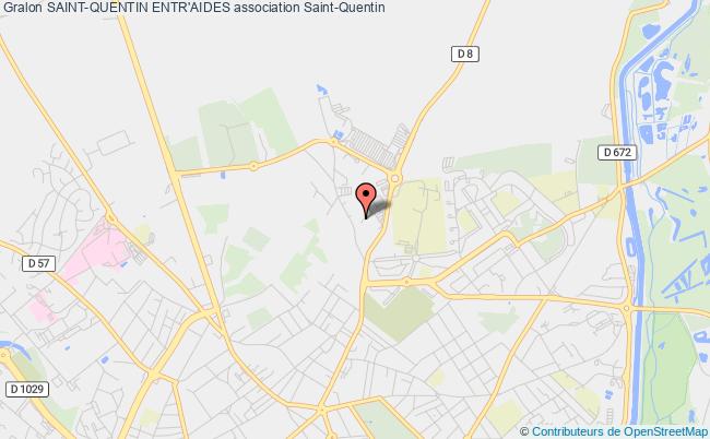 plan association Saint-quentin Entr'aides Saint-Quentin