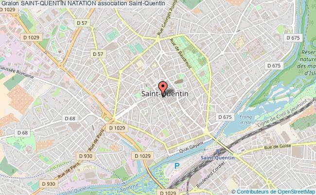 plan association Saint-quentin Natation Saint-Quentin