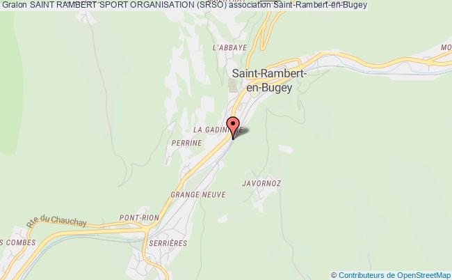 plan association Saint Rambert Sport Organisation (srso) Saint-Rambert-en-Bugey
