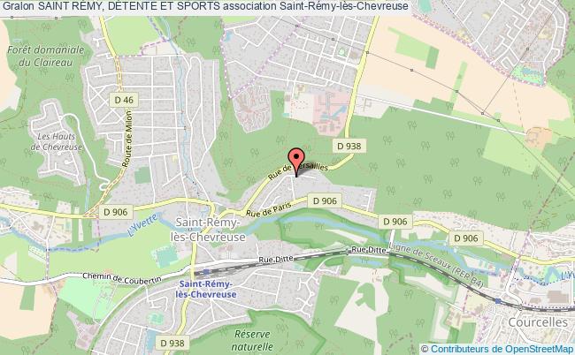plan association Saint RÉmy, DÉtente Et Sports Saint-Rémy-lès-Chevreuse