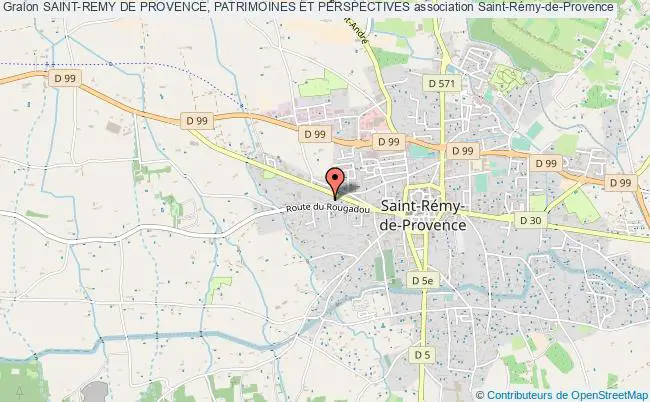 plan association Saint-remy De Provence, Patrimoines Et Perspectives Saint-Rémy-de-Provence