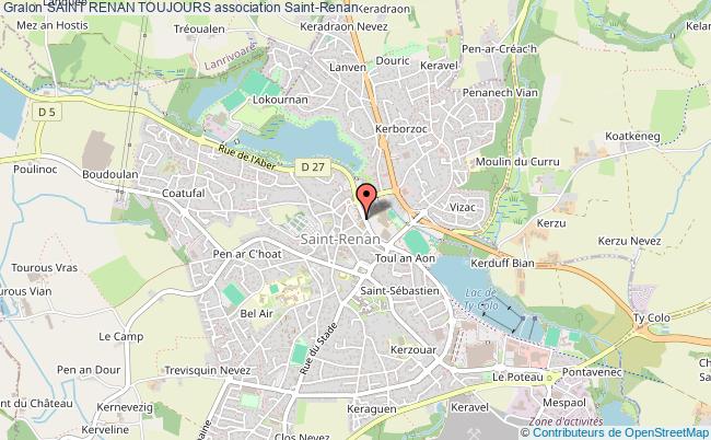 plan association Saint Renan Toujours Saint-Renan