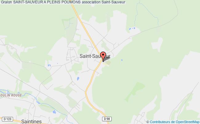 plan association Saint-sauveur A Pleins Poumons Saint-Sauveur