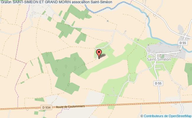 plan association Saint-simeon Et Grand Morin Saint-Siméon