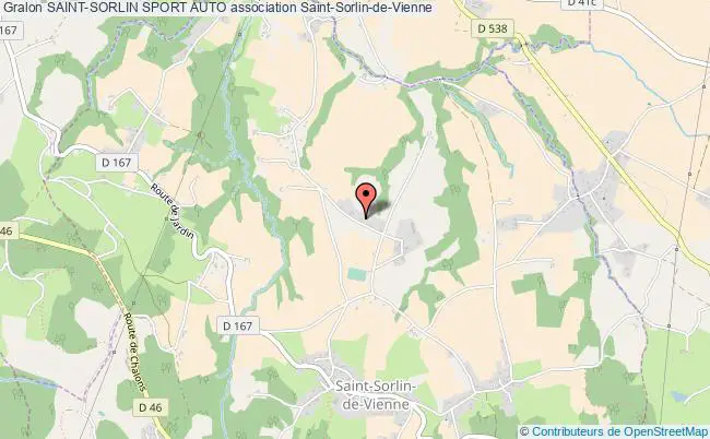 plan association Saint-sorlin Sport Auto Saint-Sorlin-de-Vienne