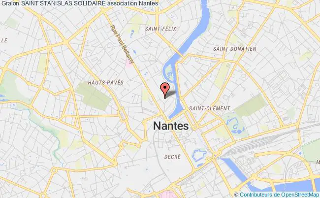 plan association Saint Stanislas Solidaire Nantes