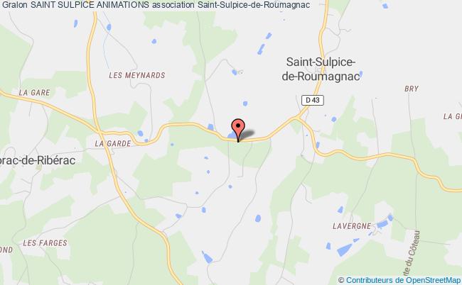 plan association Saint Sulpice Animations Saint-Sulpice-de-Roumagnac