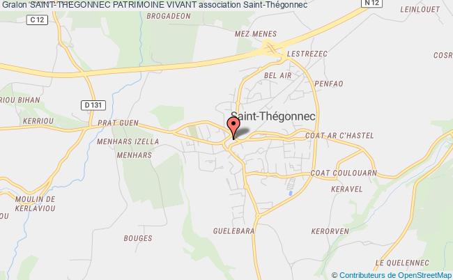 plan association Saint-thegonnec Patrimoine Vivant Saint-Thégonnec Loc-Eguiner